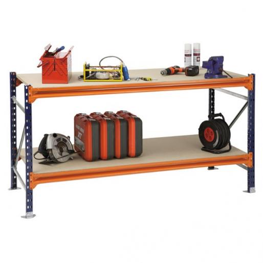 Etabli Dim H100xL185xP80cm, capacité 500 kg Etabli Dim H100xL185xP80cm, capacité 500 kg