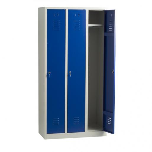 Vestiaire industrie propre 3 cases Vestiaire industrie propre 3 cases