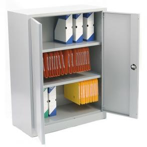 Armoire porte-battante BOX-IT, Monobloc, H120, L92, P42 cm